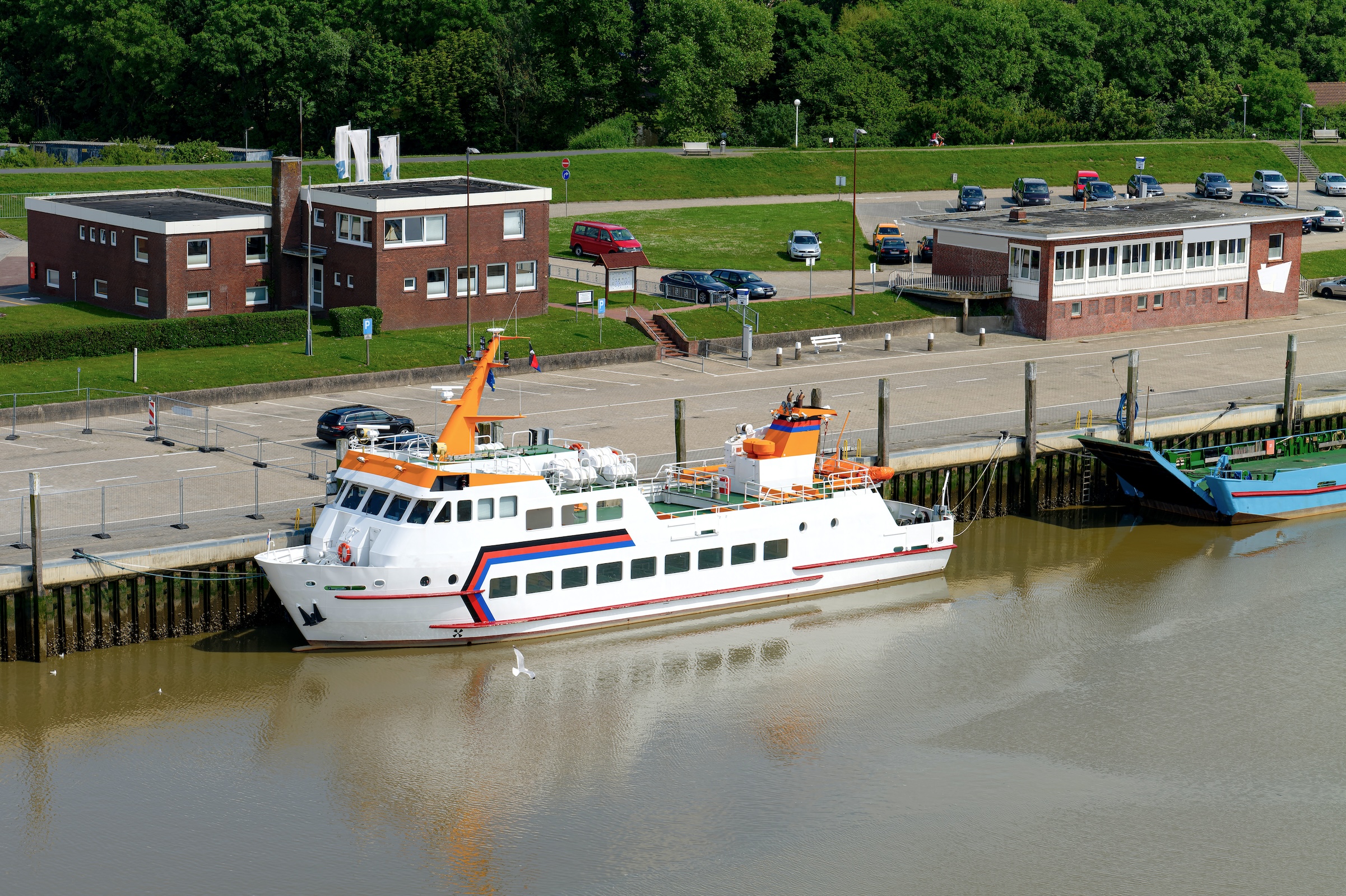Fährterminal und Hafen Gedser